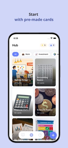 Flica: AI Flashcards & Study iPhone screenshot