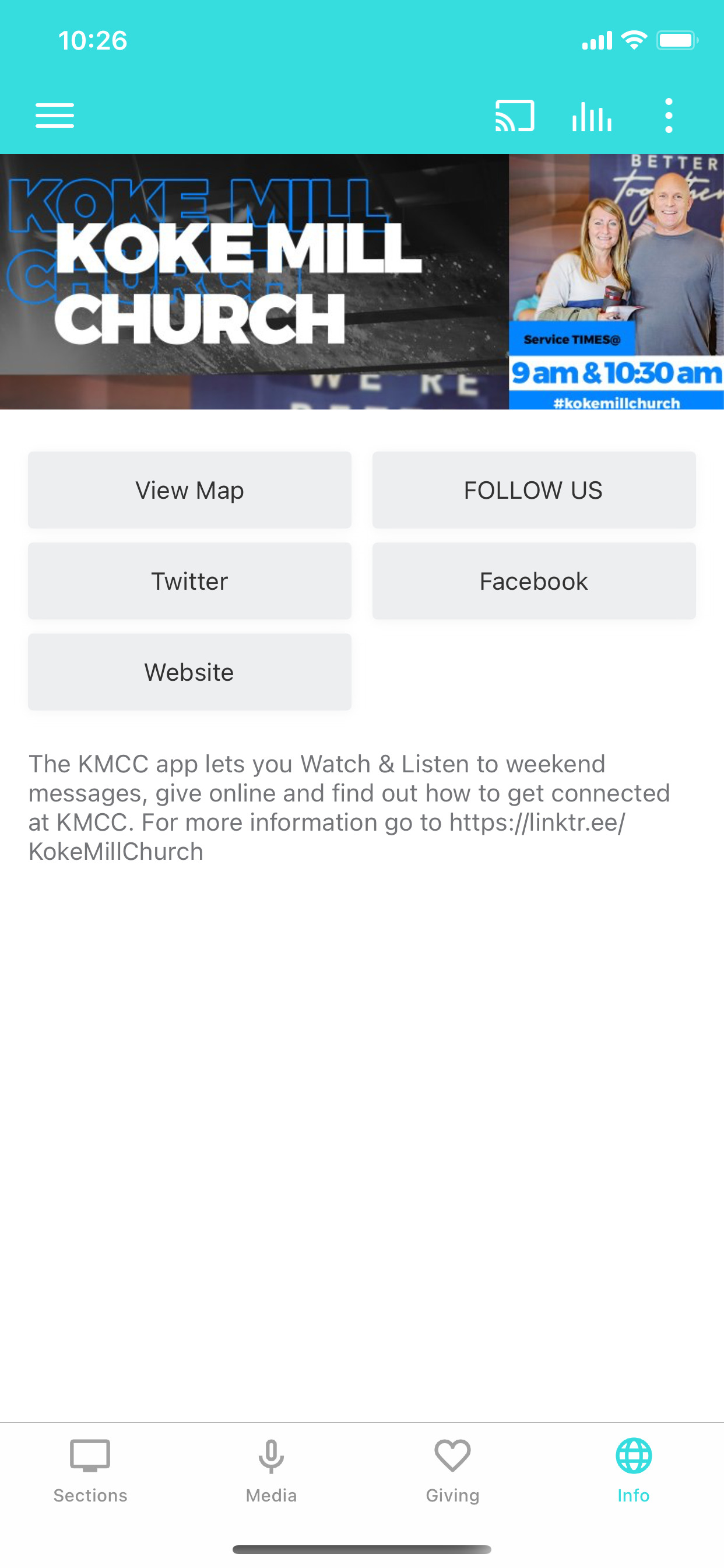 Koke Mill Christian Church screenshot 3