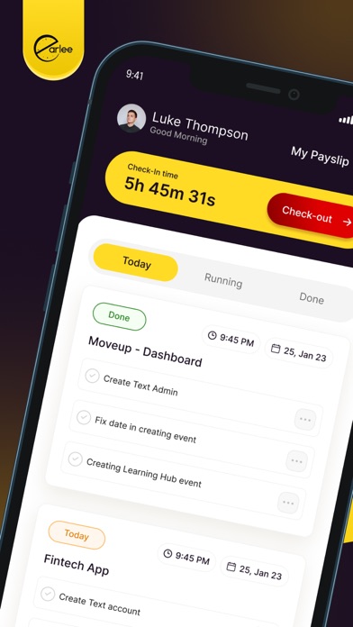 Earlee Payroll Screenshot