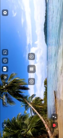 Captura de pantalla de la aplicación