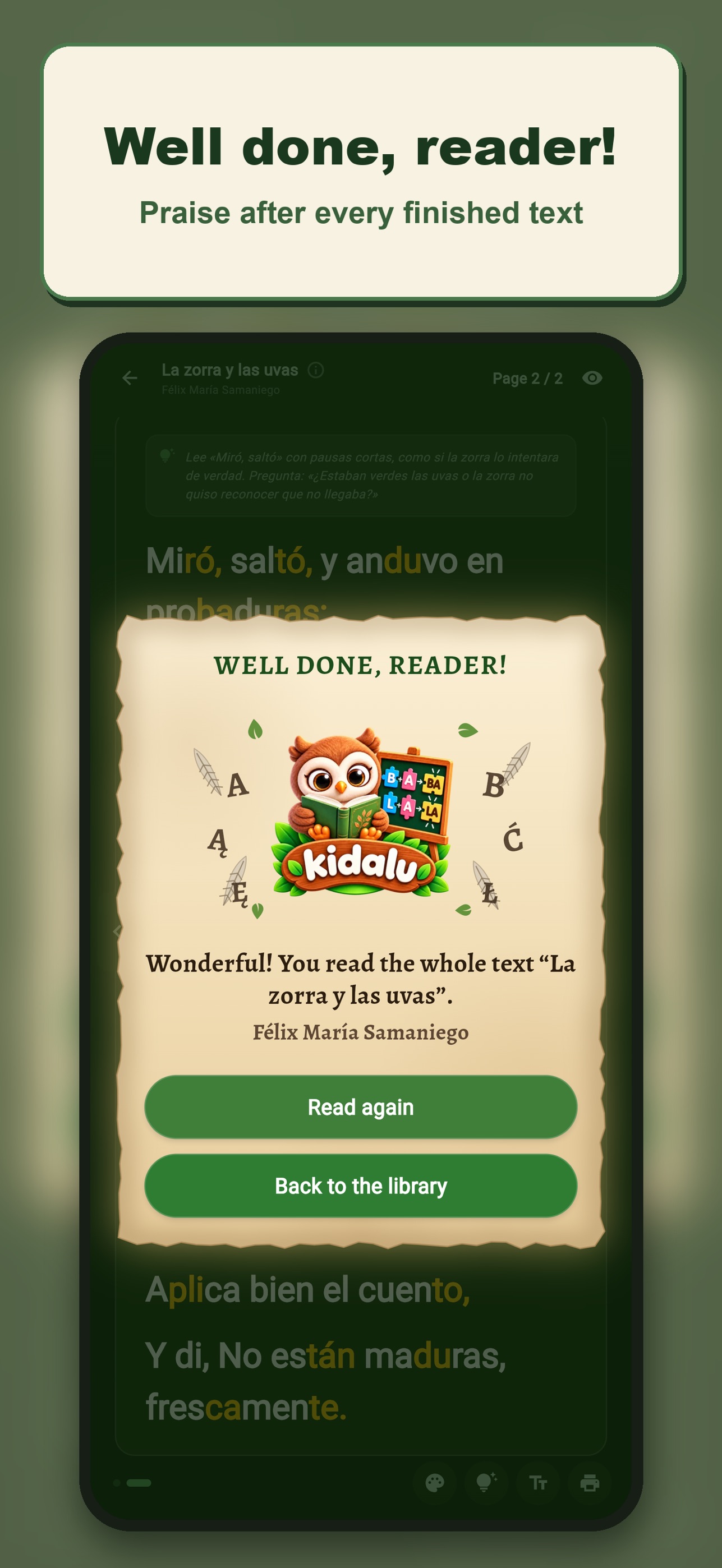 Screenshot 7 of Kidalu: Read by Syllables