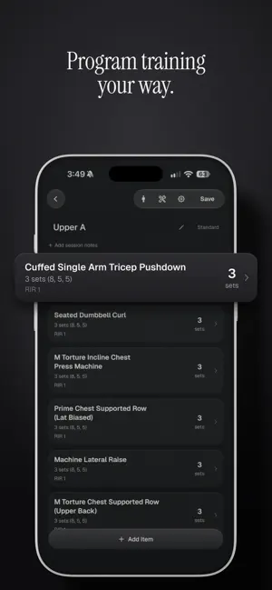 Method: Workout Planner screenshot 2