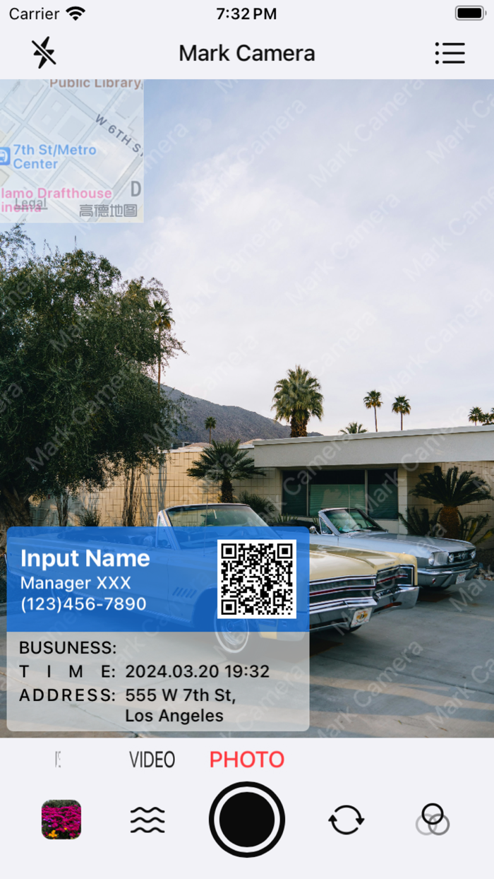 Time Camera Timestamp GPS Text