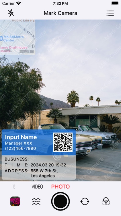 Time Camera Timestamp GPS Text