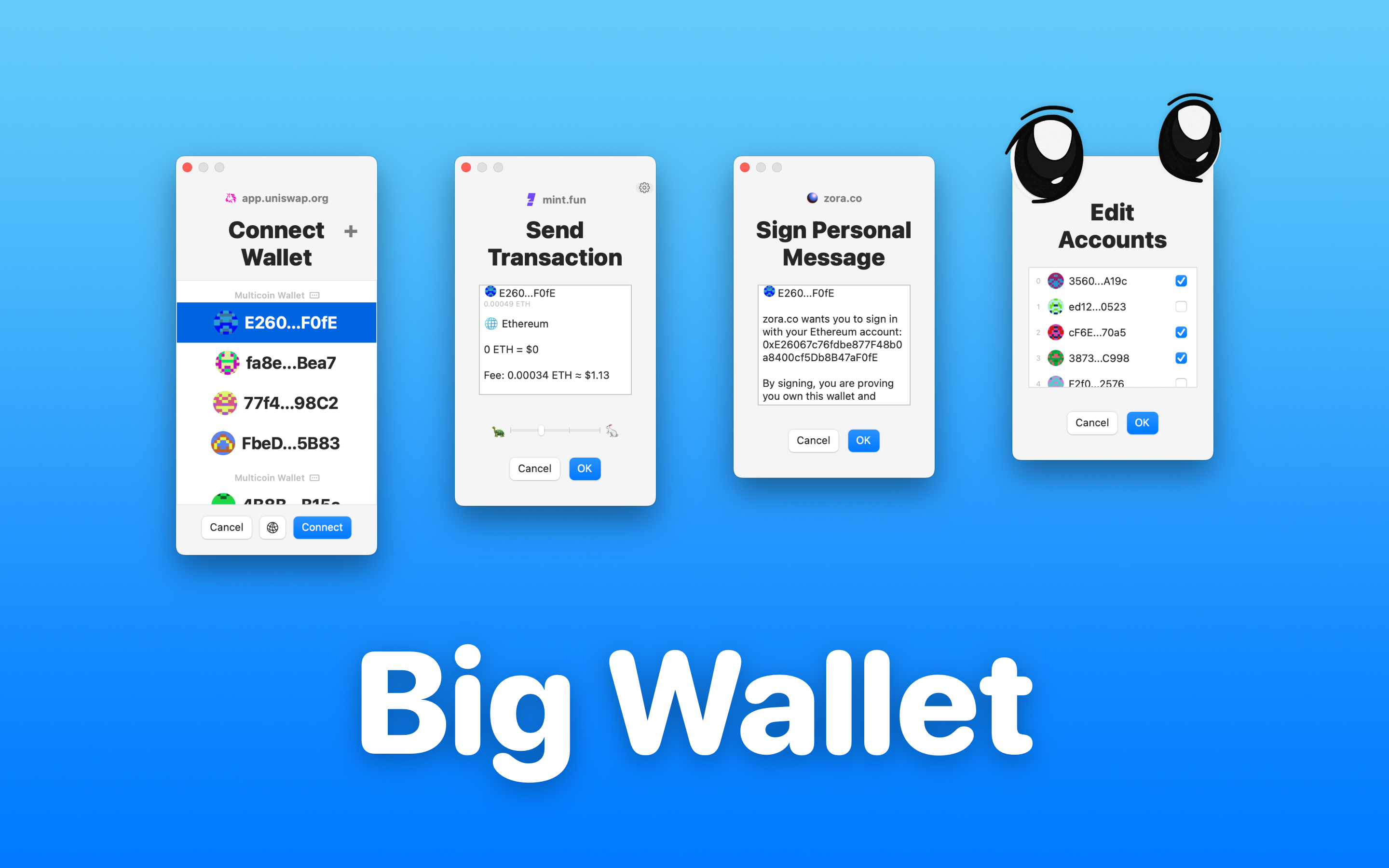 Big Wallet for Safari