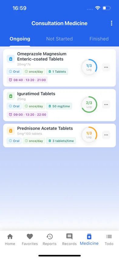 Medical Track Medication Alarm screenshot 2