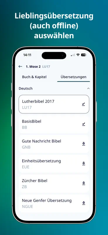 Die Bibel. Begleiter im Alltag screenshot 3 of 8