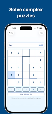 Puzzle Suguru Screenshot 1 of 4