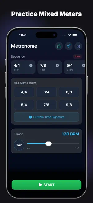 Polymeter - Mixed Meters screenshot 1