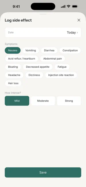 GLP-1 Tracker: Dose & Weight screenshot 4