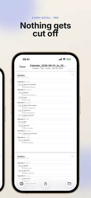 Print Calendar PDF & Planner screenshot 4