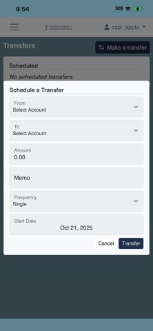 Foundation Bank Mobile Screenshot 3 of 6