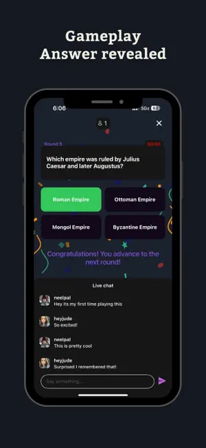 EliminatorX - Live Trivia Game screenshot 2