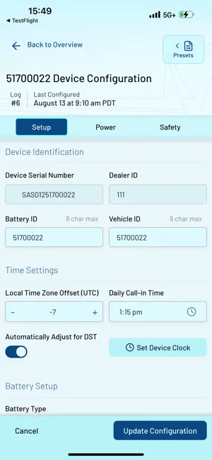 PosiConnect screenshot 3