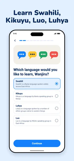 Lingofrica: Learn Swahili screenshot 1