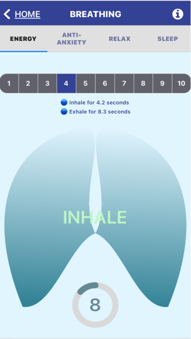 panicPROTECTOR: Breathe & Calm Screenshot