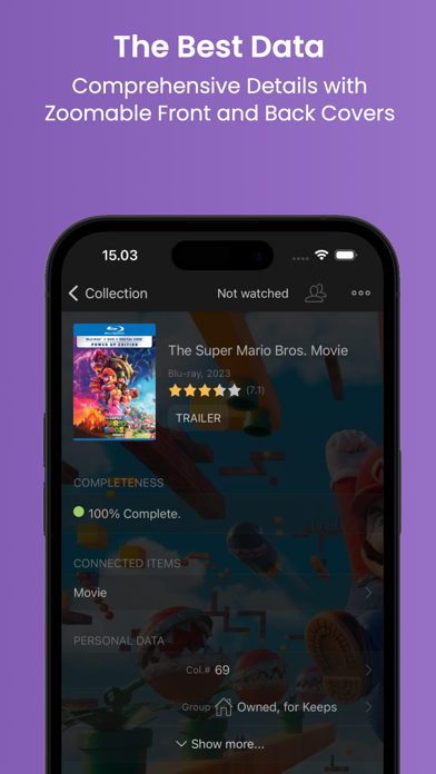 My Movies 5 - Movie & TV List Screenshot