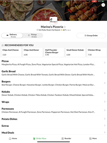 App screenshot