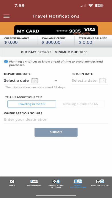 Discovery FCU Cards Screenshot