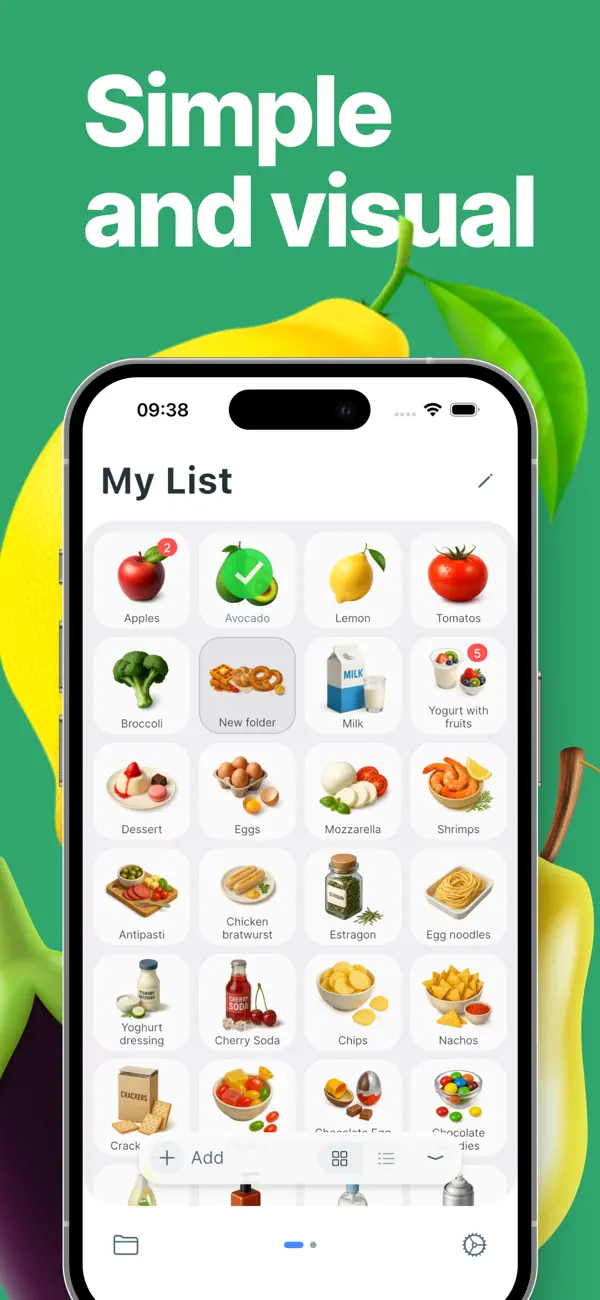 #1. Listic: Visual Shopping List (iOS) Ved: Andrei Evdokimov