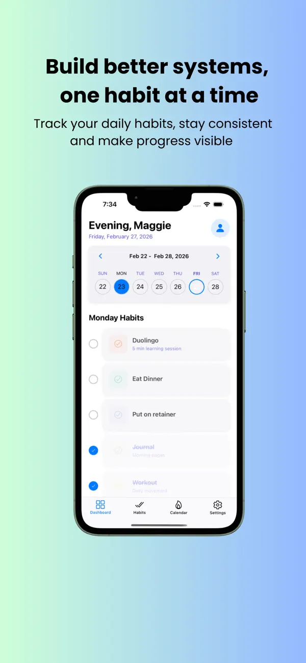 Screenshot #1 pour Mindful Moves App
