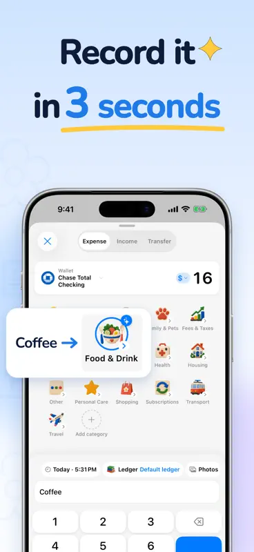 Flower: Expense Tracker screenshot 1 of 9