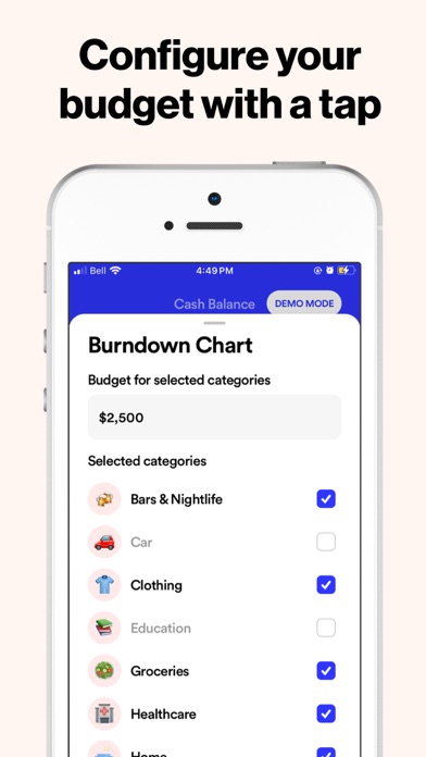 Cheddar: Track & Budget Money Screenshot