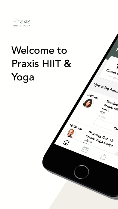 Praxis HIIT & Yoga Screenshot