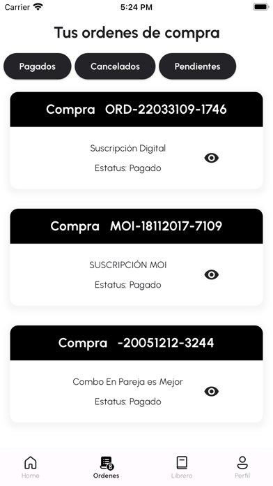 MOI Shop Screenshot