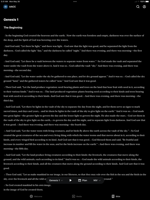 Austin Ave Church iPad screenshot 3 - Education app