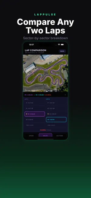 LapPulse Timer screenshot 2