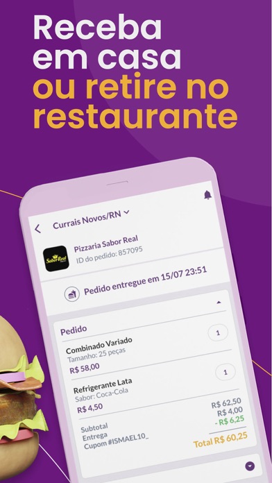 QFome App - Delivery de Comida Screenshot