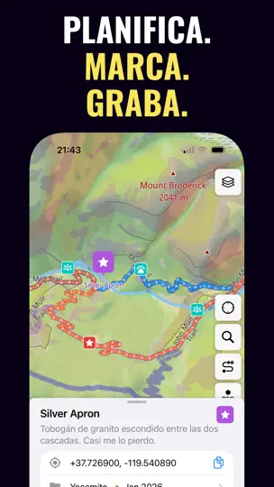 Captura de pantalla de Guru Maps Pro — Mapas Offline en iPhone 3