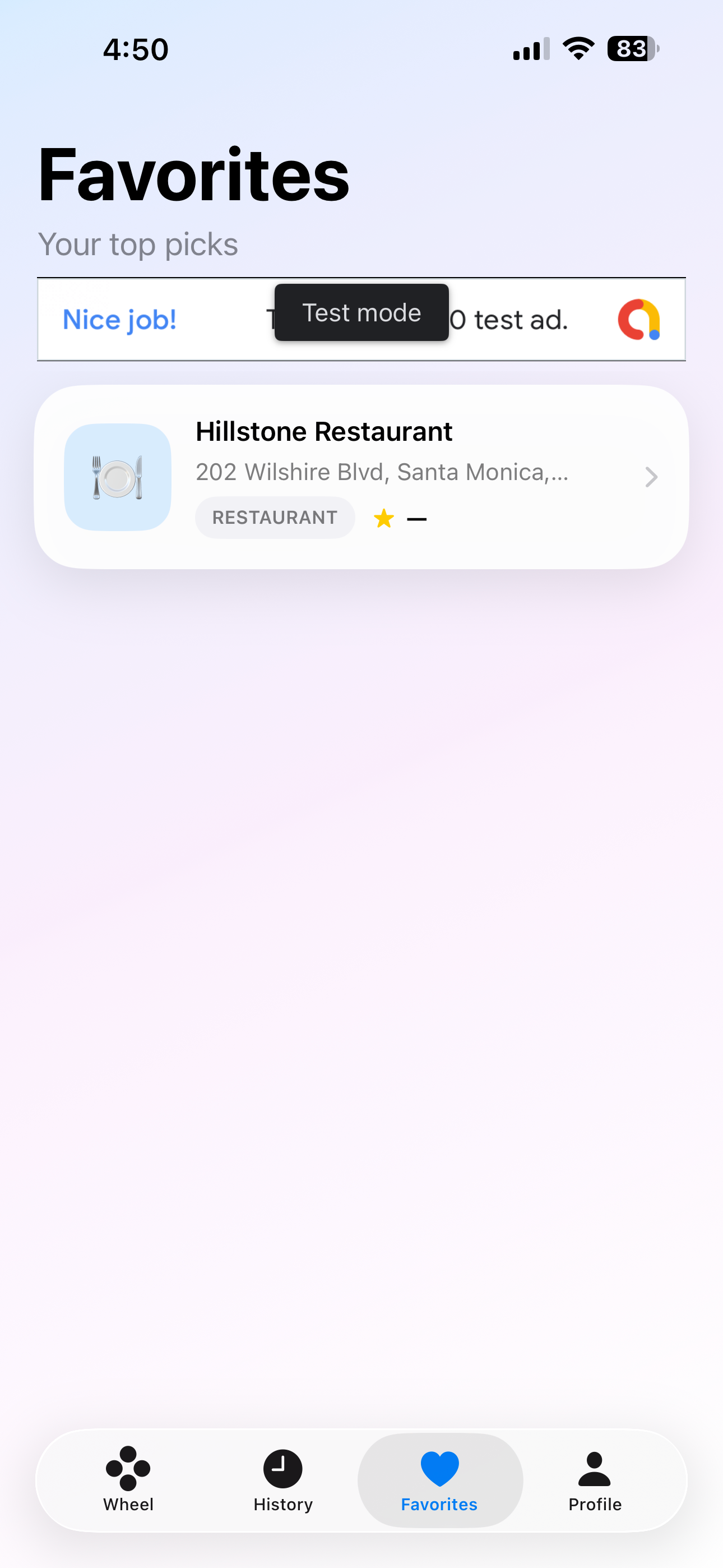 Wheel & Dine