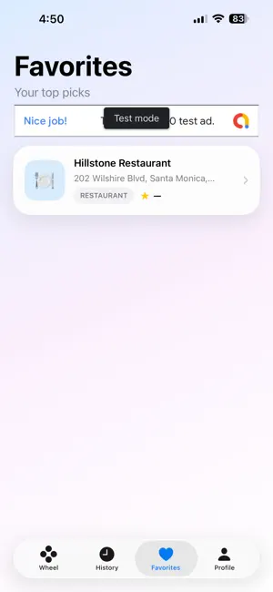 Wheel & Dine screenshot 4