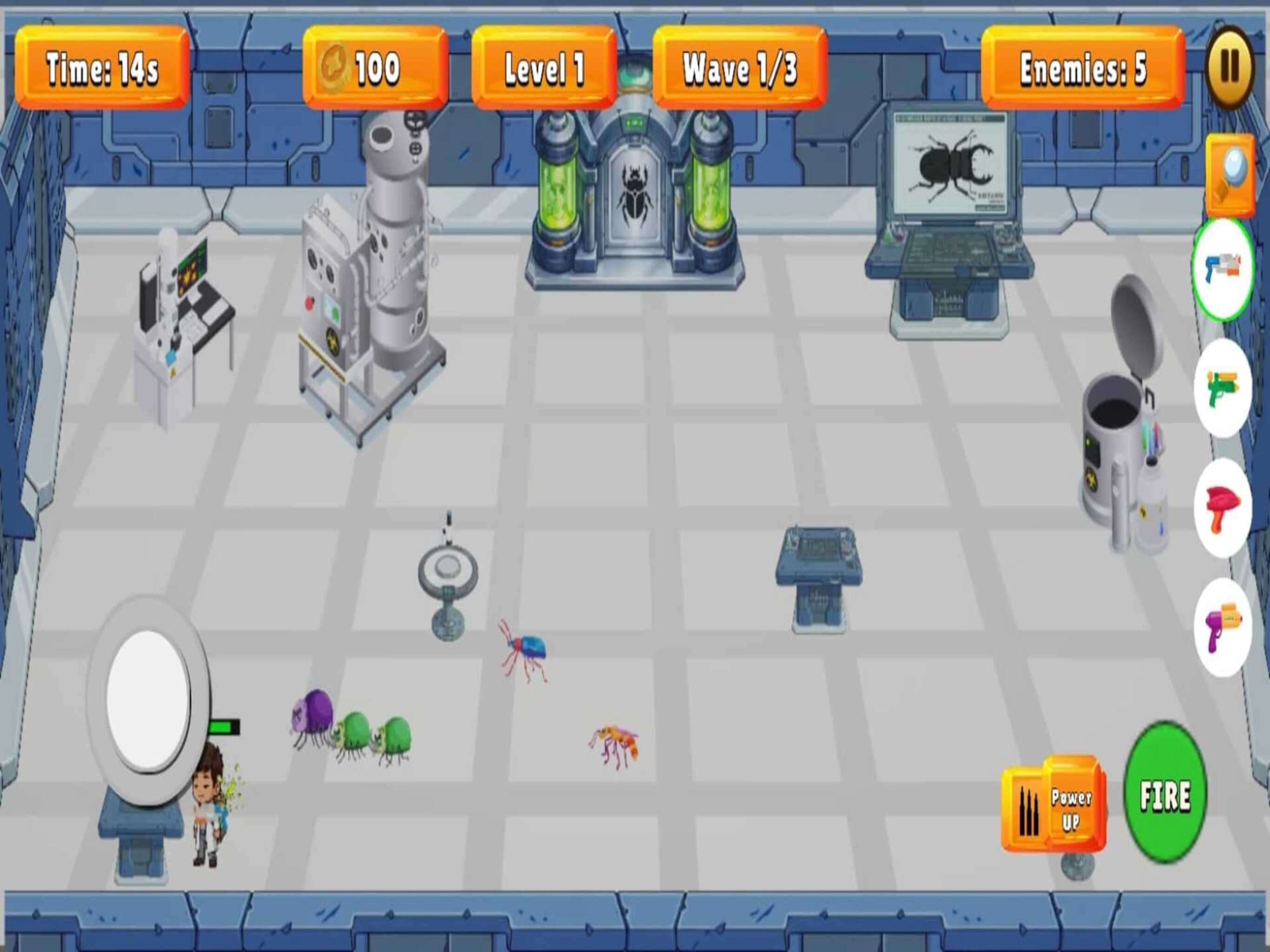 Lab Escapes Rush Defense screenshot 8