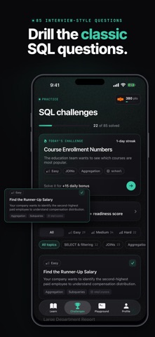 Query Dojo: SQL Practice Screenshot 2 of 8