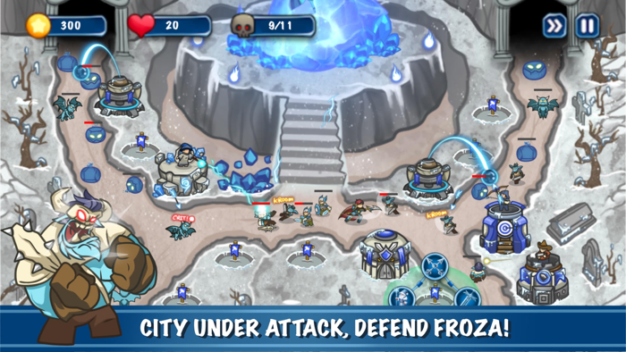 Everfrost Tower Defense Game