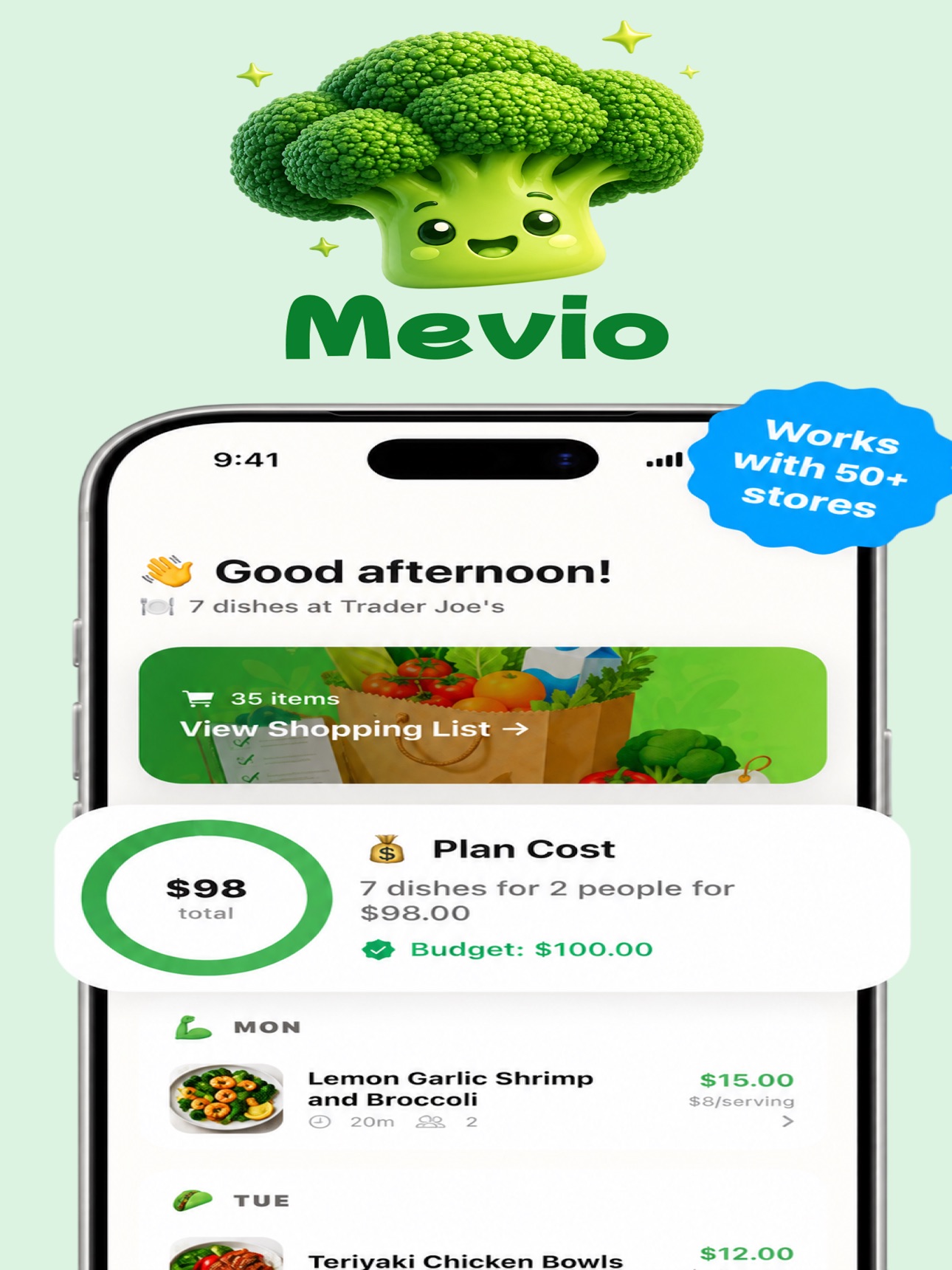 Screenshot 6 of Mevio - Meal Planner