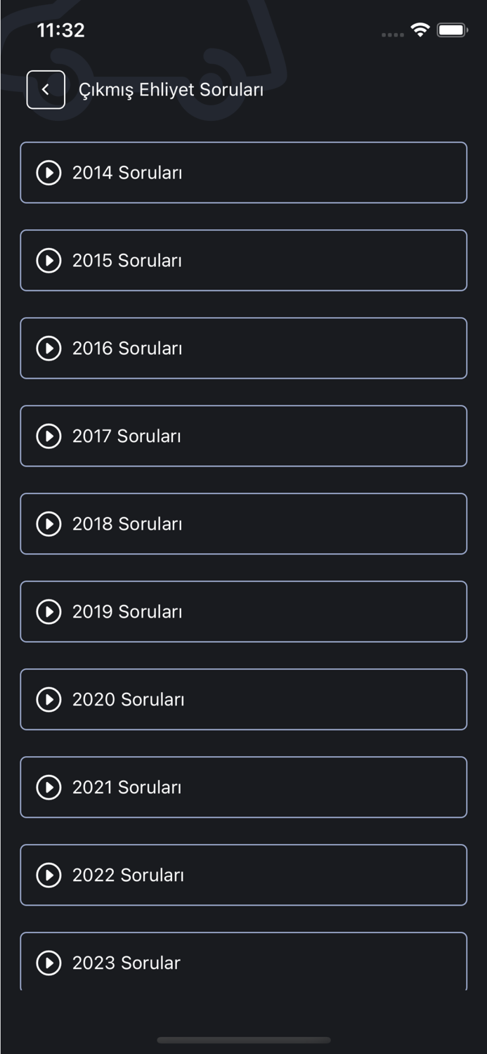 Ehliyet Hazırlık Testi