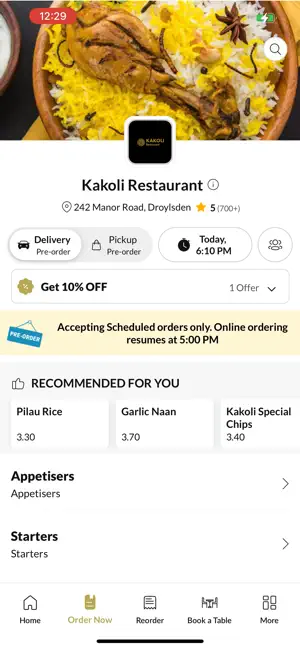 Kakoli Restaurant screenshot 2