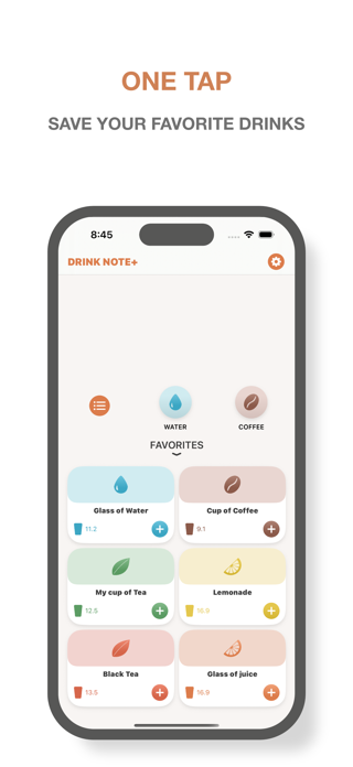 Drink Note – Water Tracker Screenshot 4 of 9