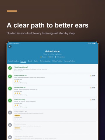 Ear Gym: Ear Training iPad screenshot