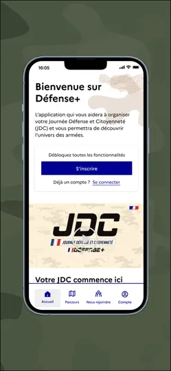 Capture d'écran de Défense+ sur iPhone 2