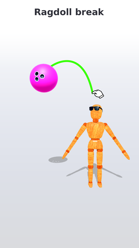 #2. Ragdoll: Break the Ragdoll (iOS) 由: Syed Arbaz Gillani