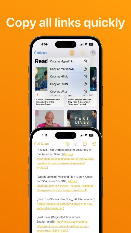 #5. Bridges: Link Formatting (iOS) 由: Jonathan Ruiz