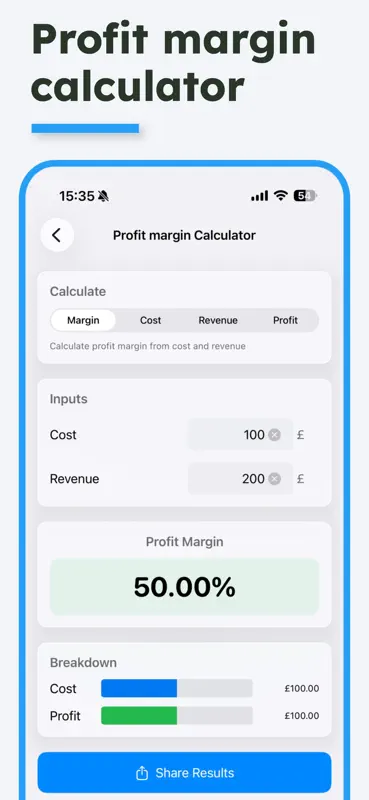 Financial Calculator: Percent screenshot 3 of 10