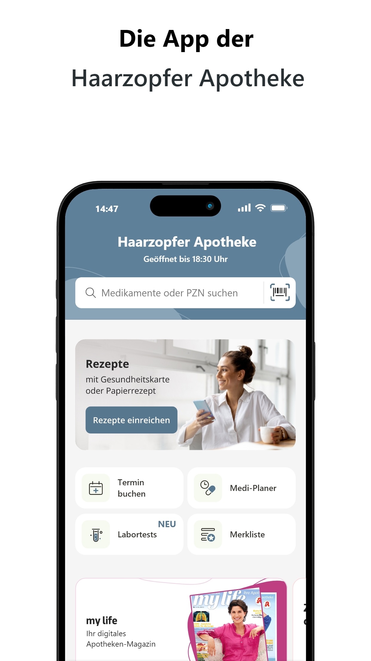 Screenshot 1 of Haarzopfer Apotheke