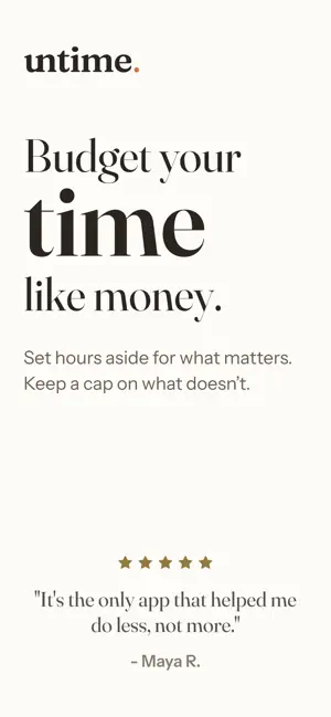 Untime: Time & Hours Tracker screenshot 1