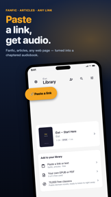 Éist: PDF/Ebook to Audiobook screenshot